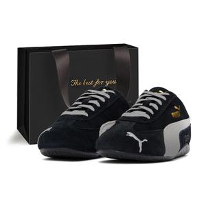 PUMA Speedcat Collection Gray Bear устойчивые к истиранию низкие кеды Unisex Black Gray