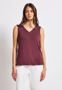 Топ V-NECK Street One, темно-красный