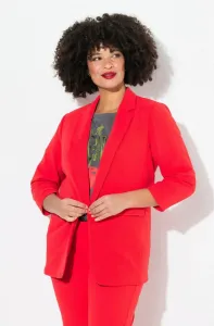 Короткое пальто с длинными рукавами, открытым передом и воротником-лацканом Angel Of Style, Neon Red