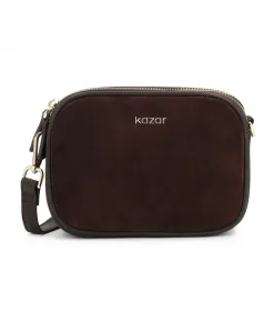 Маленькая замшевая сумочка Соня Kazar, коричневый