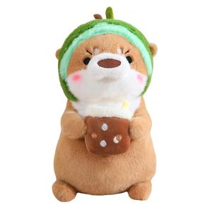 Мягкая игрушка в виде милой выдры, длина 30/40 см Click