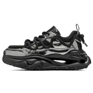 Slip Resistant, Abrasion Resistant, Lightweight Low top Chunky Sneakers Men's FAIRWHALE, белый серый (comes with hat)