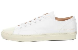 Турнирные низкие стильные скейтерские кроссовки мужские белые COMMON PROJECTS