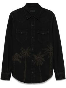 Alanui рубашка Jungle Toile De Jouy, черный