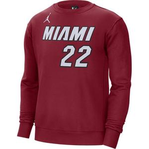 Jordan Толстовка NBA Miami мужская красная