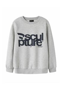 Толстовка LMTD REGULAR FIT, Light Grey Melange/Light Grey