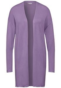 Вязаный кардиган STREET ONE, фиолетовый