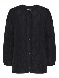 Стеганая куртка Pieces, черный