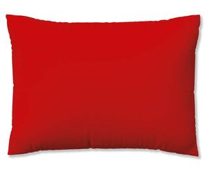 Наволочка schlafgut Woven Satin, красный - 70 х 4 х 90 см