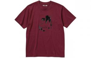 UNIQLO Футболка унисекс, Красный