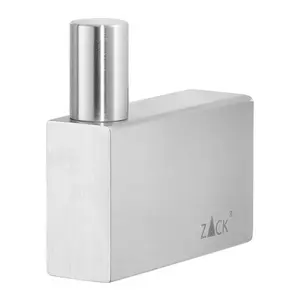 Индивидуальная вешалка для ванной Zack Line, матовая сталь