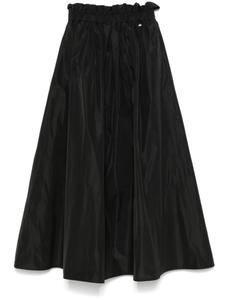 Юбка макси из тафты Herno, черный
