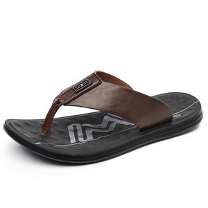 POPULAR ROUSE PR Мужские противоскользящие шлепанцы коричневые, цвет Brown