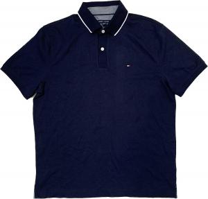 Мужская рубашка-поло с коротким рукавом Tommy Hilfiger, Navy