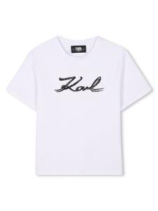 Футболка обычного кроя Z30485 S Karl Lagerfeld Kids, белый