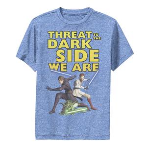 Футболка с графическим изображением «Мы — производительность» для мальчиков 8–20 лет «Звездные войны: Войны клонов: угроза темной стороне» Star Wars