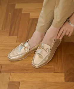 Лоферы Addictive Bit (эксклюзивный размер для интернет-магазина) Coen, цвет Gold