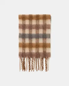 Шарф в клетку с цветами Jo & Mr. Joe