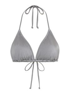 Топ бикини LSCN by LASCANA Triangle Bikini Top Nele, серебряный