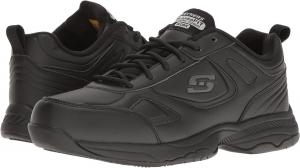 Кроссовки Dighton SKECHERS Work, цвет Black Synthetic/Leather