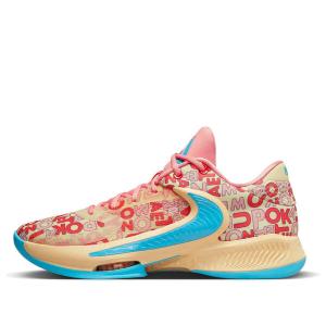 Кроссовки zoom freak 4 'letter bros - coral' Nike, мультиколор