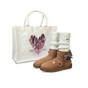 Классические мини YDCC бархатные ботильоны-шоппер Sweetheart женские Chestnut UGG, Chestnut