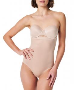 Женские корректирующие трусики Thinstincts с высокой талией, артикул 10402R SPANX, Champagne Beige