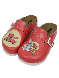 Сандалии на плоской подошве Dogo, красный