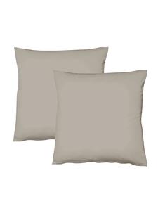 Jack Комплект из 2 перкалевых наволочек бежевого цвета