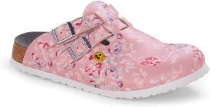 Женские сабо Birkenstock Kay SL с улучшенной подошвой, Flowers Field Rose