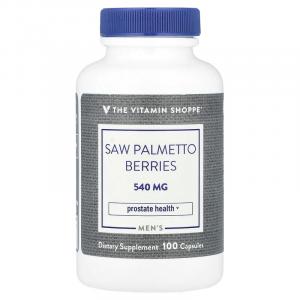 The Vitamin Shoppe, Мужские ягоды серенои, 540 мг, 100 капсул