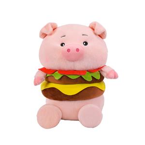 Плюшевая кукла Hamburg Pig, высота 25см/35см/50см Abay, Hamburger Pig