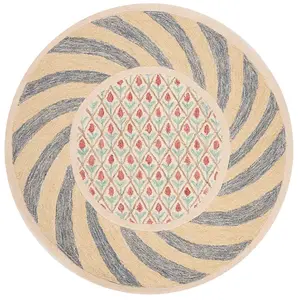 Новинка: ковер Пелхэм Safavieh, мультиколор, 122x122 см, круглый