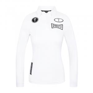 Женская поло EUROPEAN TOUR, белый