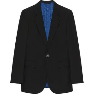 2G-clip шерстяной блейзер Givenchy, черный
