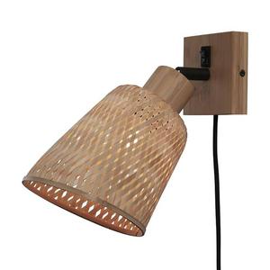 Настенный светильник GOOD&MOJO Java, бамбук - бежевый - бежевый