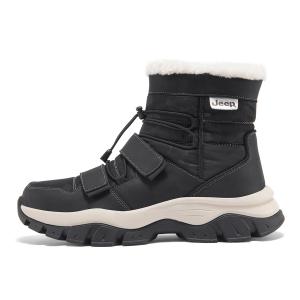 Jeep Ботинки Snow Boots Men's Black \ Sand \ Gray