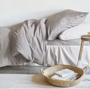 Комплект постельного белья Fine Flannel Lago-8450 Размер 155x220+80x80 см Цвет светлый-15 Irisette