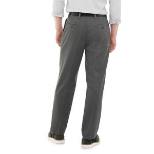 Мужские брюки Dockers Stretch Easy цвета хаки со складками классического кроя