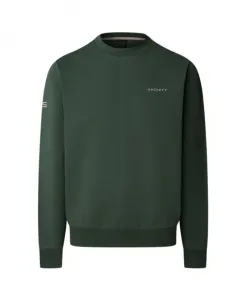 Толстовка с круглым вырезом Hackett, зеленый