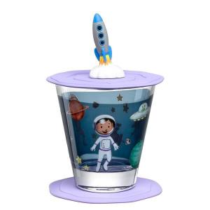 Стакан для питья bambini avventura 3 предмета Leonardo, синий