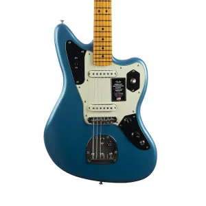 Fender American Professional Classic Jaguar - Потертый Лэйк-Пласид Блю