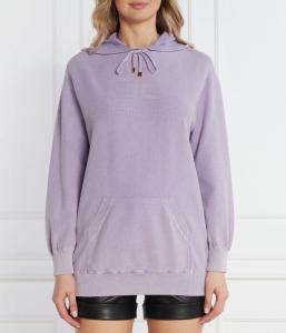 Толстовка женская Elisabetta Franchi длинная, лавандовый