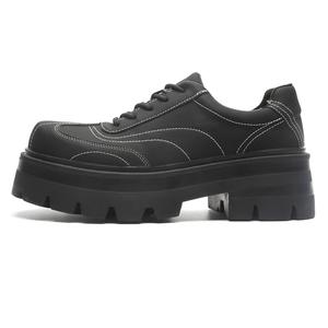 FAPAI Устойчивые к истиранию низкие повседневные туфли унисекс черные - черные с эффектом увеличения роста (мужской размер), цвет Black Height Increasing (Men's Size)