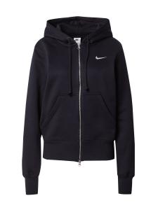 Толстовка с капюшоном на молнии Nike Sportswear PHNX FLC, черный