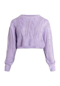Тонкий вязаный свитер MYMO Sweater Biany, светло-фиолетовый