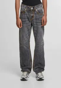 Джинсы ricky super t без отворота, свободного кроя. True Religion, Black