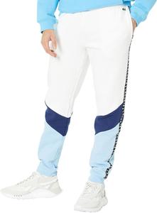 Мужские спортивные брюки Lacoste Jogger с тесьмой на штанинах, White/Scille-Overview