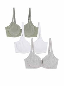 Marks & Spencer Бюстгальтер-майка в цветах крапчатый серый, пастельный зеленый, белый