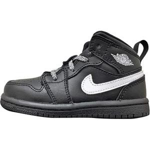 Jordan Air 1 Anti Kick Cushioning Mid top детские ботинки Black